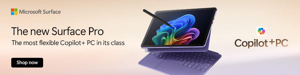 The new Surface Pro - The most flexible Copilot+ PC in its class